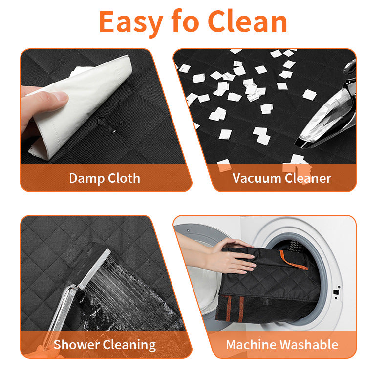 Waterproof Car Backseat Pet Mat – Durable Dog Seat Cover & Travel Protector